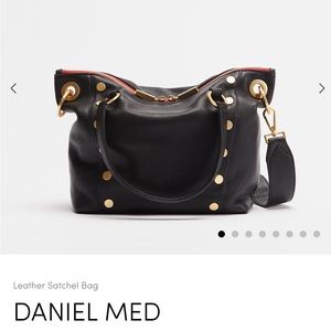 Hammitt Daniel Med Leather Satchel Bag